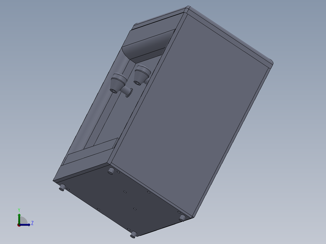 家用恒温饮水机的设计含三维sw二维说明书662015左视图