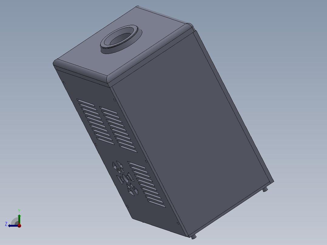 家用恒温饮水机的设计含三维sw二维说明书662015右视图