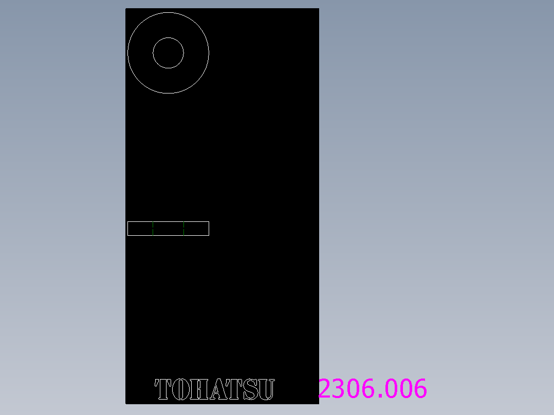平華司2306-2D多系列多零件图纸模型