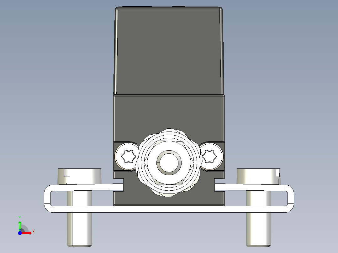 NOVOTECHNIK直线位移传感器LS1 系列传感器前视图