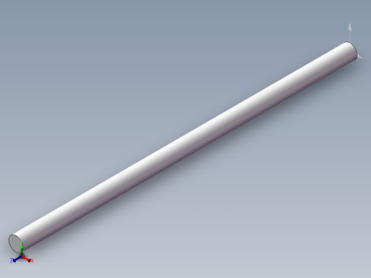 零件9 毛刷正等轴测缩略图