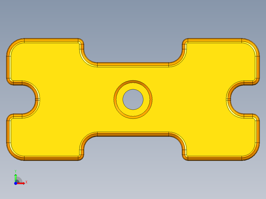 UX390-C-CNC6-定位块前视图
