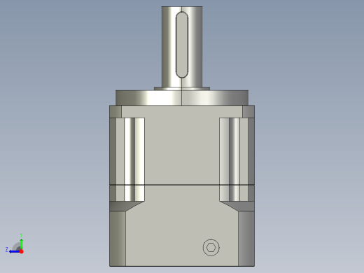 斜齿PGH142-L1 22-110-145-M8-8B WZ LR60.STEP右视缩略图