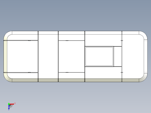 旅游太空舱模型俯视缩略图