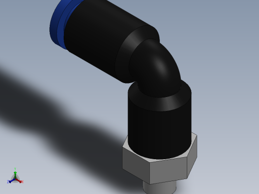 Ø4 x M5 COTOVELO 90° MACHO GIRAT. (C02470405)