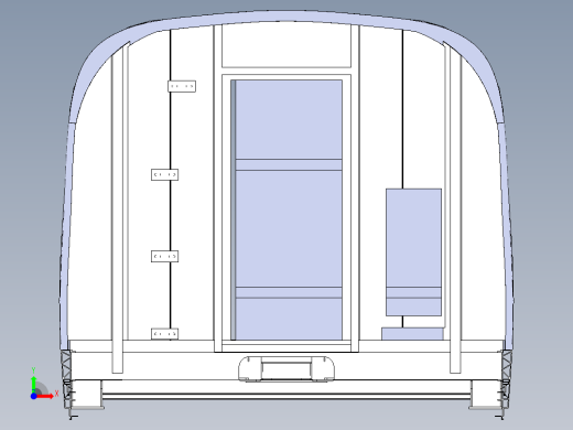 卧铺动车组车体三维设计含有限元分析+说明书前视缩略图