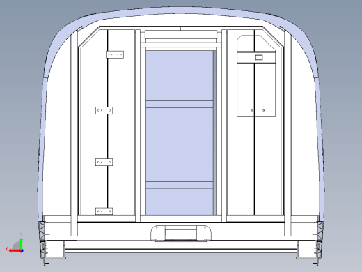 卧铺动车组车体三维设计含有限元分析+说明书后视缩略图