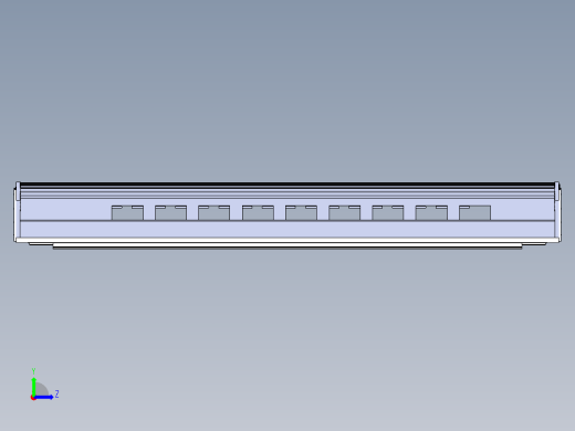 卧铺动车组车体三维设计含有限元分析+说明书左视缩略图