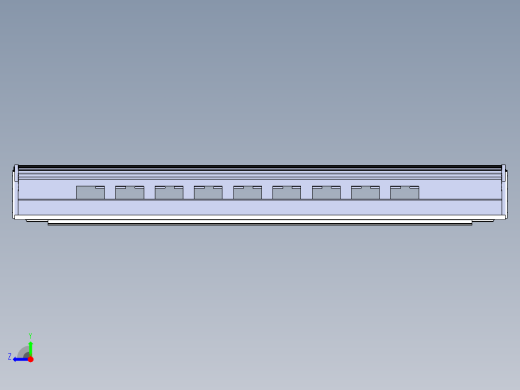 卧铺动车组车体三维设计含有限元分析+说明书右视缩略图