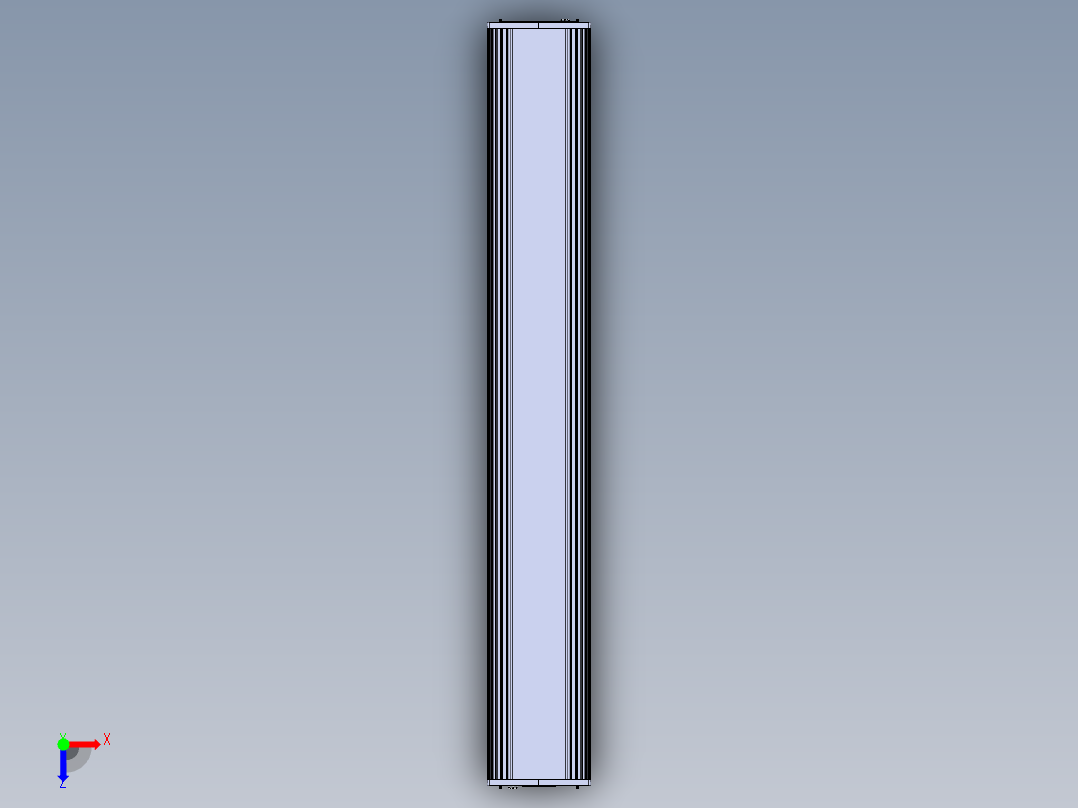 卧铺动车组车体三维设计含有限元分析+说明书俯视图