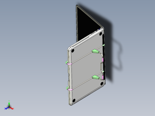 多功能电脑架——智能设计，美好生活正等轴测缩略图