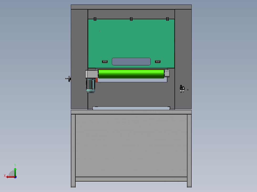 金属压痕抛光机sw18可编辑后视图