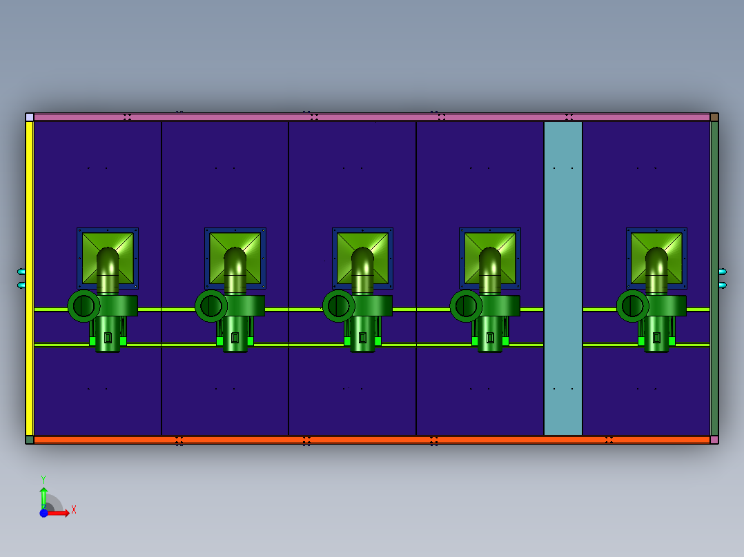 合金刀具的毛坯刀柄打磨设备前视图