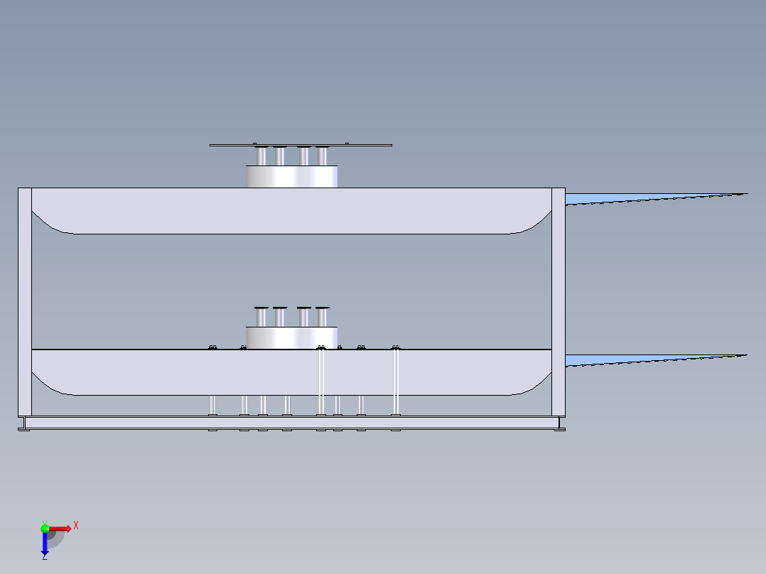 立体车库俯视图