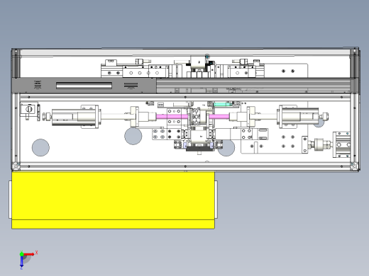 马达转子卡环组装设备俯视缩略图