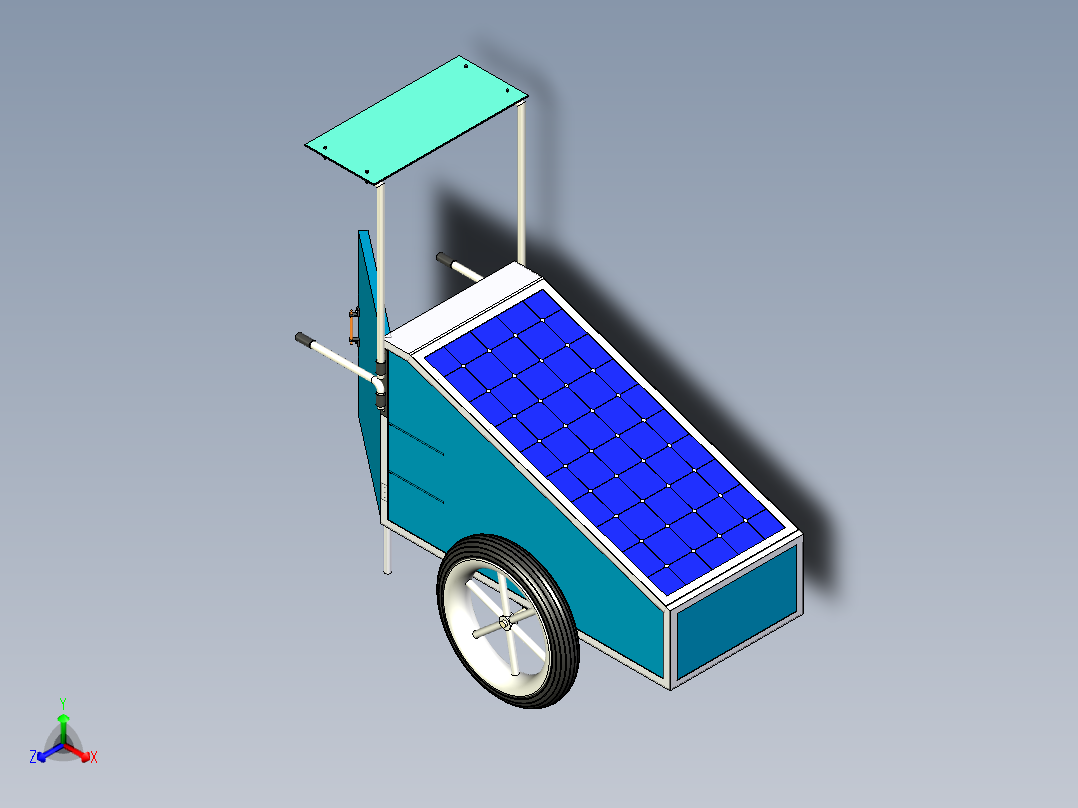移动太阳能手机充电器12