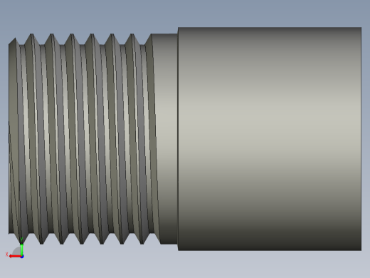 螺纹管丝头-单外丝 DN15后视缩略图