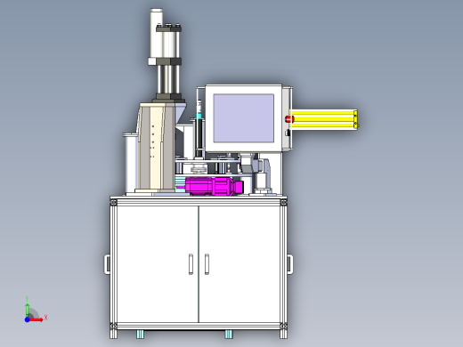 转盘式膨胀阀磁芯组装机（空调配件装配）前视缩略图