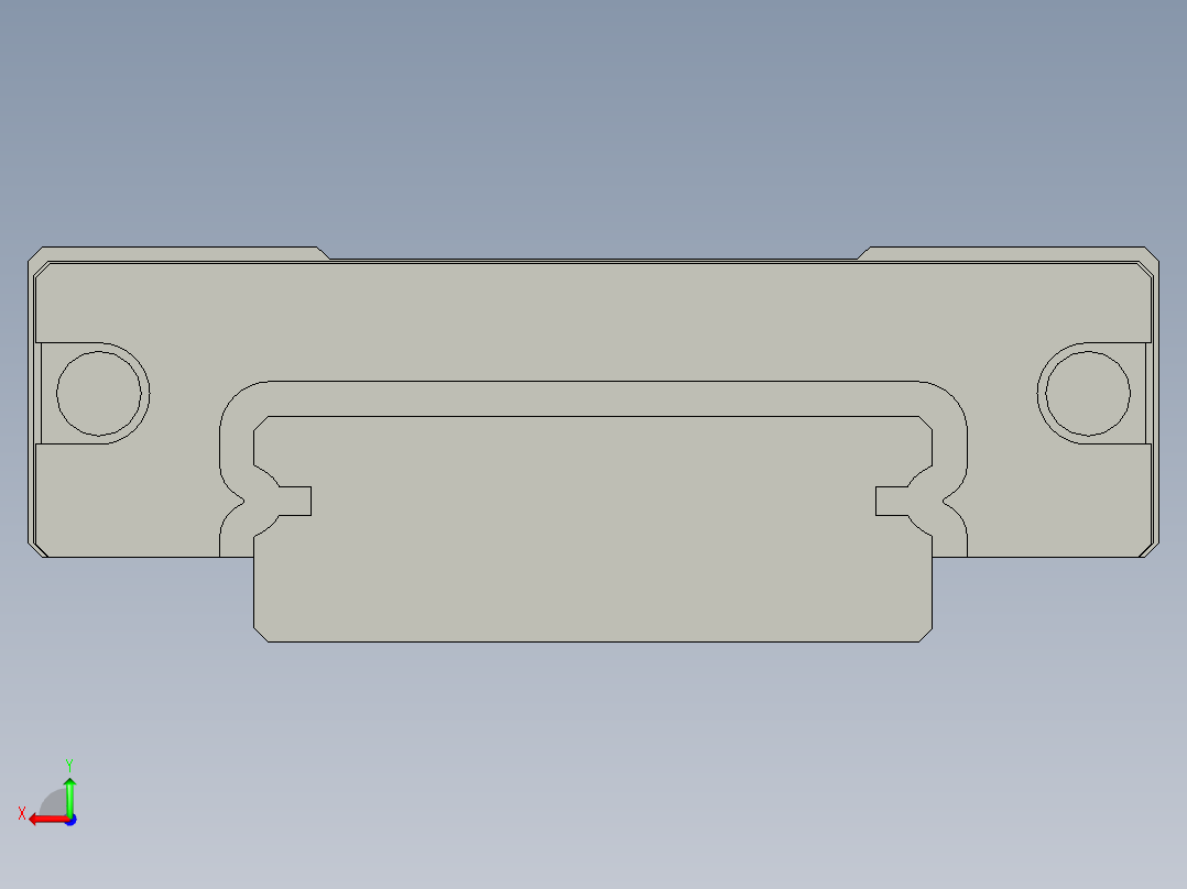 滑轨SSEBWN14G-70-1823-1111后视图