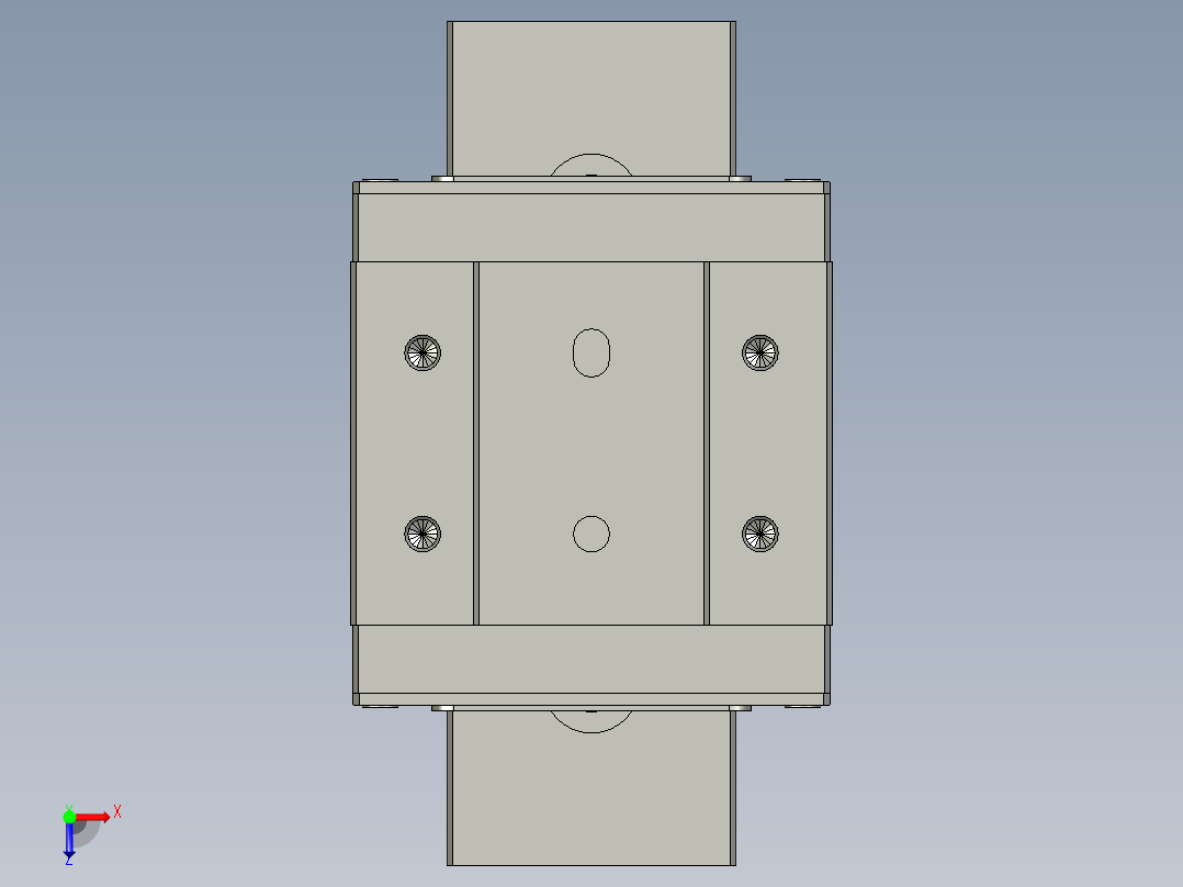滑轨SSEBWN14G-70-1823-1111俯视图