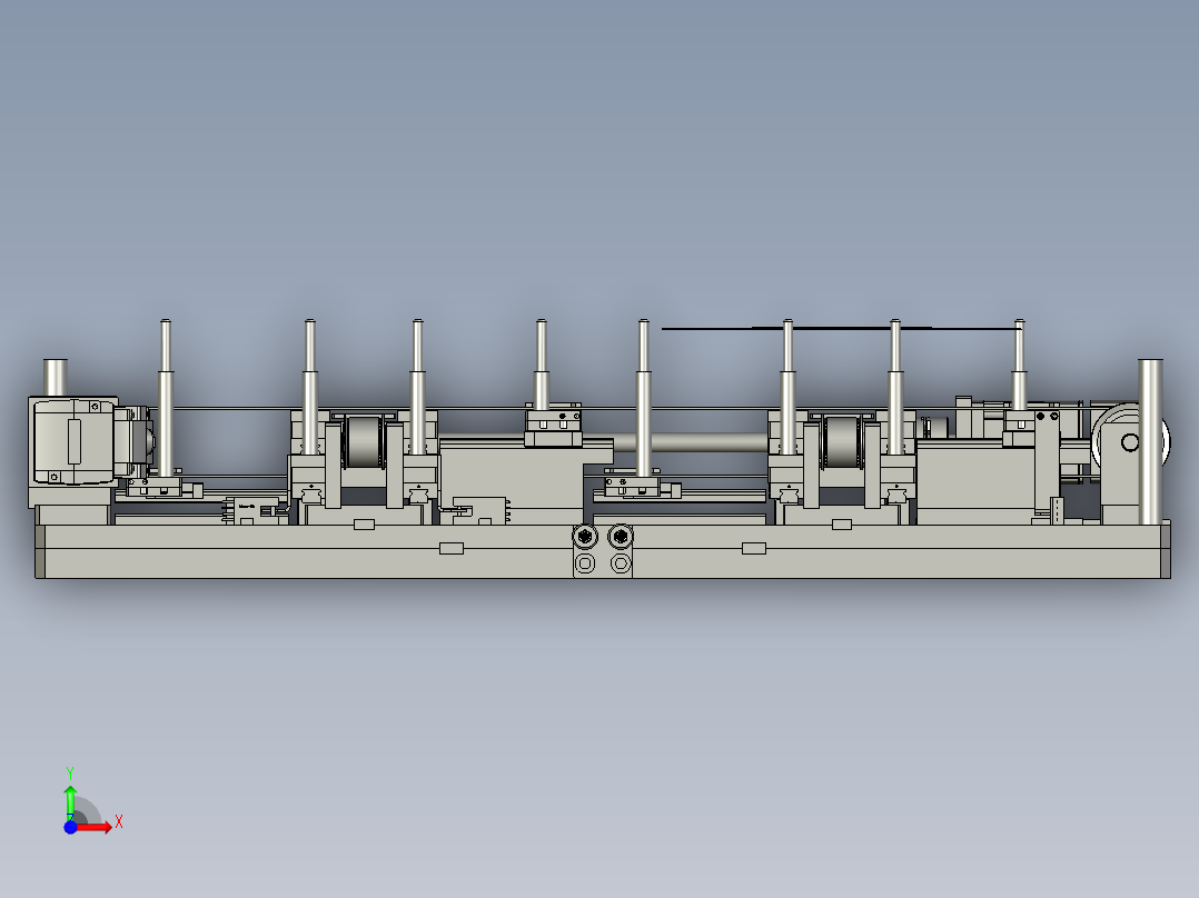FJ-A2300-玻璃定位前视图