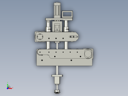 牵引机装配前视缩略图