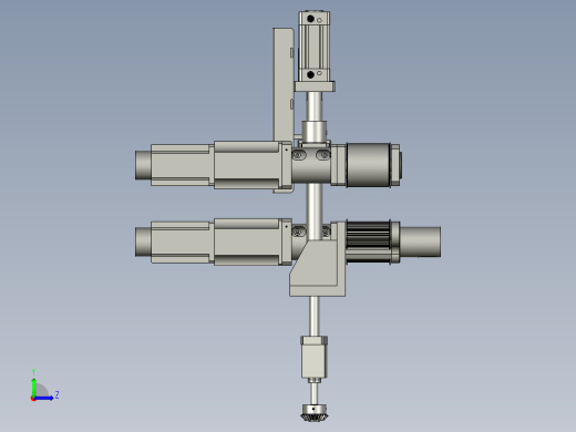 牵引机装配左视缩略图