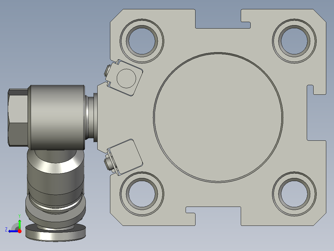 SDA20x15S+CS1-G-2右视图