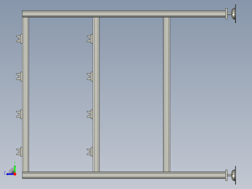 周转存放架右视缩略图