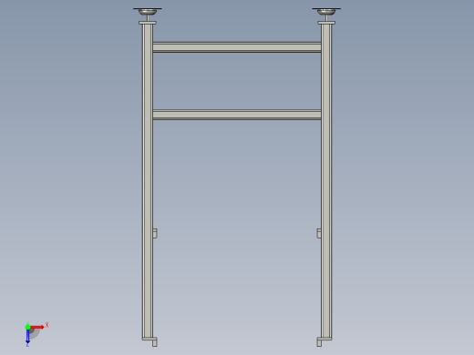 周转存放架俯视缩略图