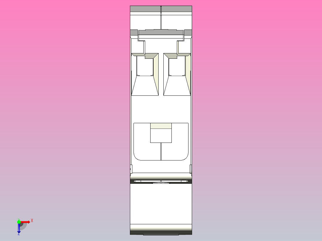 开关ABB EN20俯视图