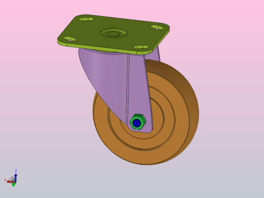 重载脚轮-万向型@JHA JHAB JHAG