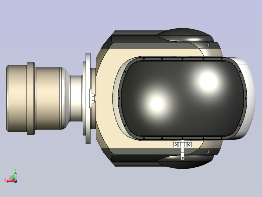 摄像头详细结构三维模型后视缩略图