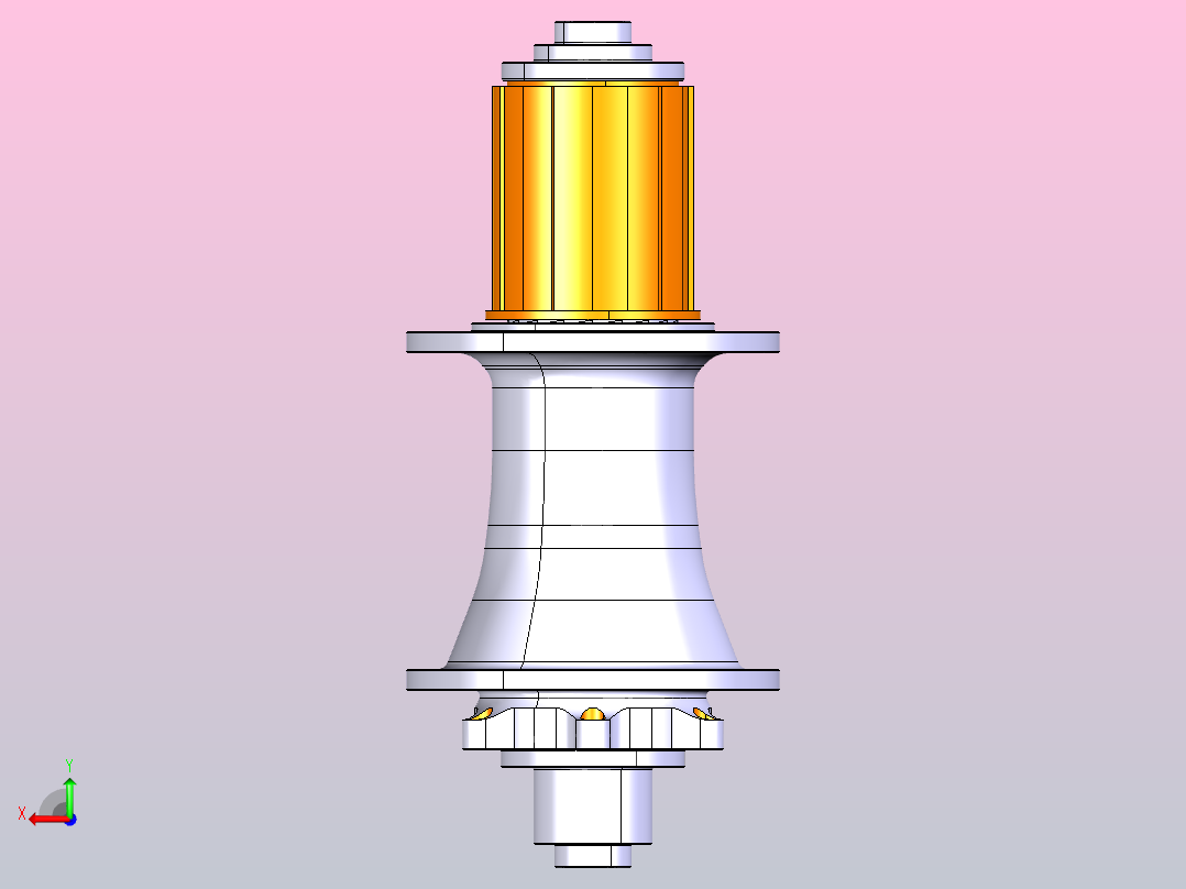 DT瑞士后轮毂后视图