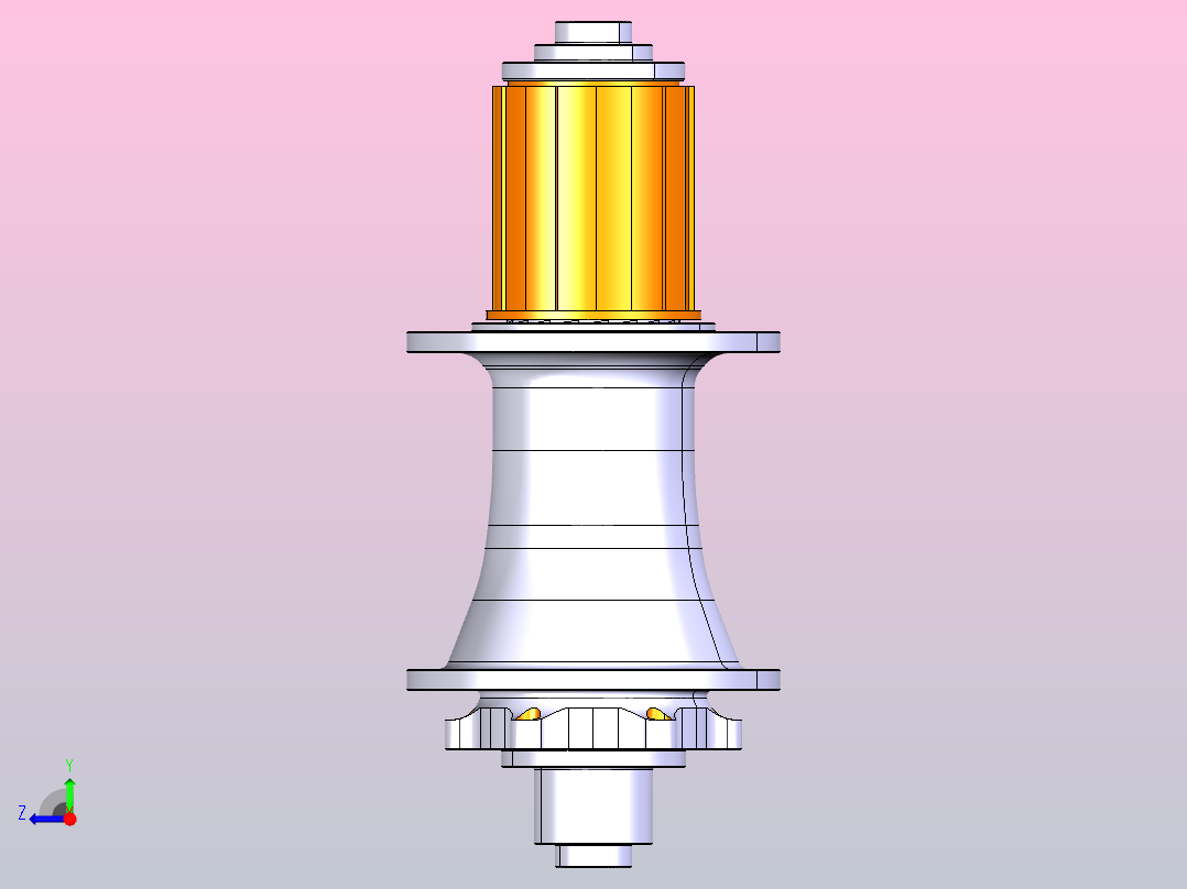 DT瑞士后轮毂右视图