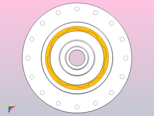 DT瑞士后轮毂俯视缩略图