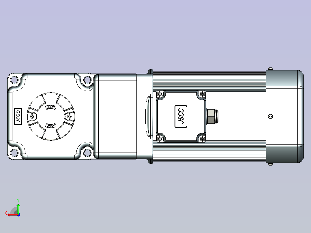 JSCC精研电机 s1500rc-U后视图