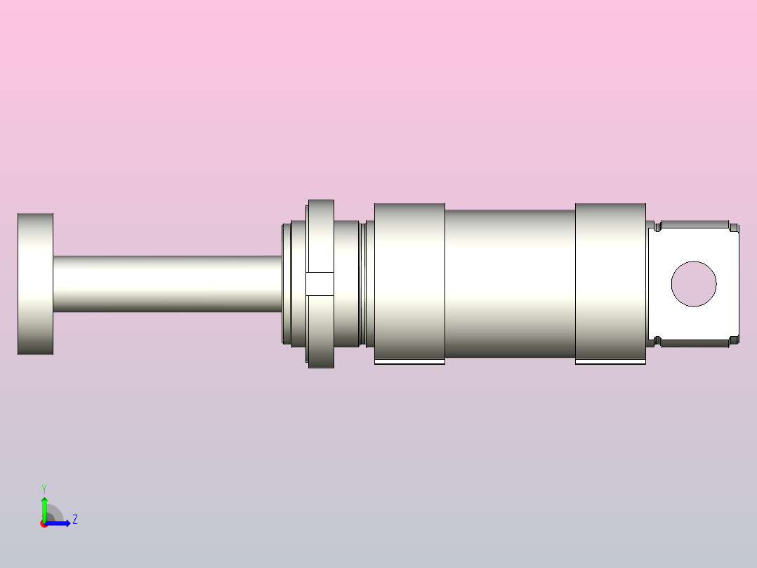 FESTO气缸ESNU-50-10-P---_0_左视图