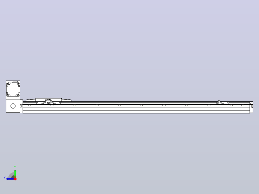 机器人皮带驱动直线轴TPA-GCB-120-P70-L750-LU-M20-N3右视缩略图
