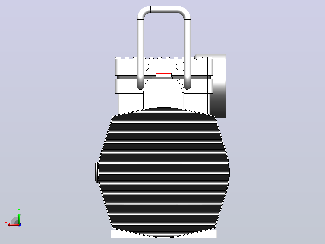 真空泵TRASONS ROCKEYVAC 300后视图