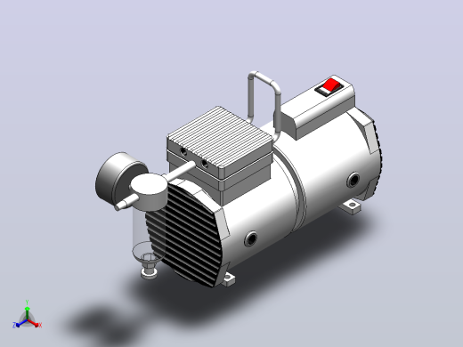 真空泵TRASONS ROCKEYVAC 300正等轴测缩略图