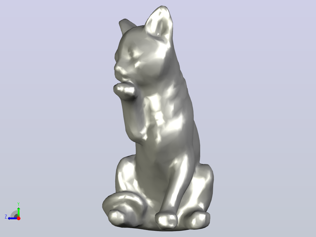 宠物猫右视图