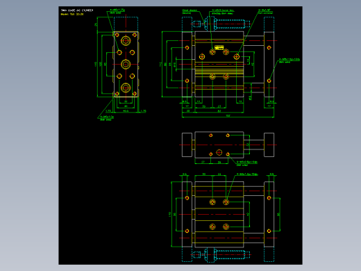 导杆薄型气缸导杆滑块气缸标准型气缸2D-TSU32x30