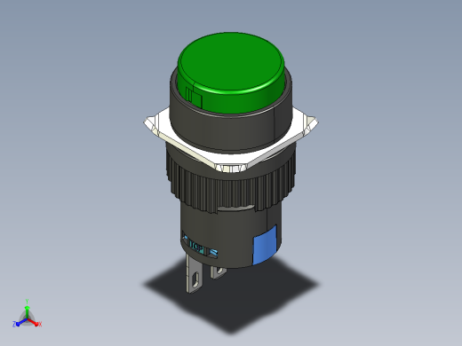 NP6-□BS_□Y按钮三维模型202202正等轴测缩略图