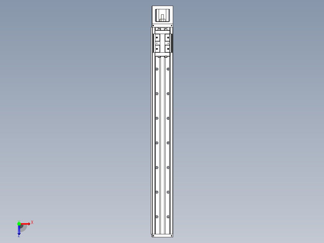 钢基模组TPA-KSR-8610C-840A1-M-F0S0俯视图