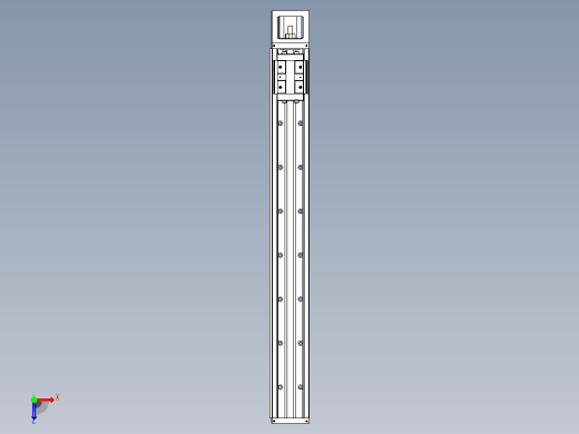 钢基模组TPA-KSR-8610C-840A1-M-F0S0俯视缩略图