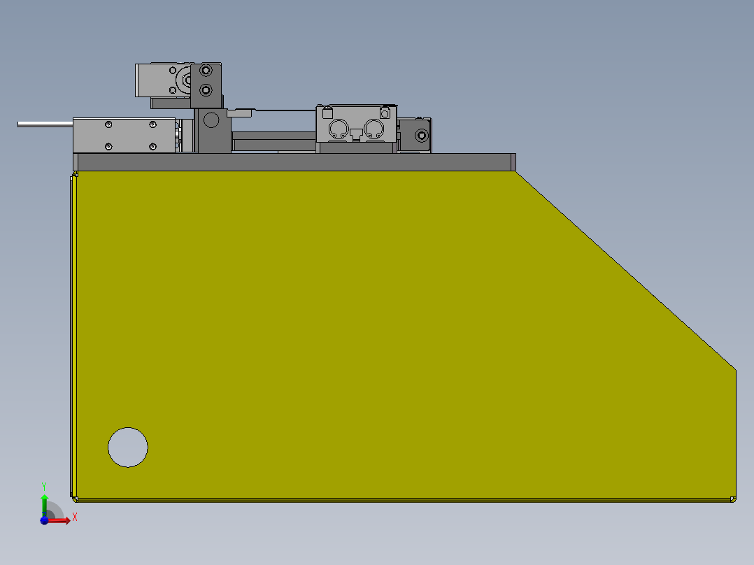 FPC折弯治具SW18可编辑前视图