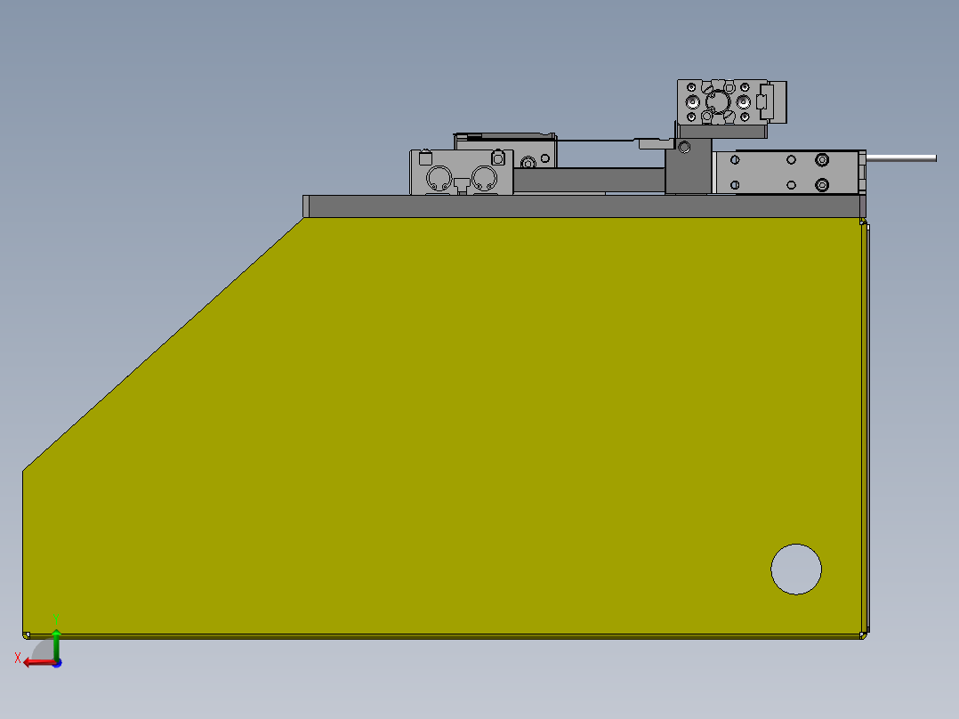 FPC折弯治具SW18可编辑后视图