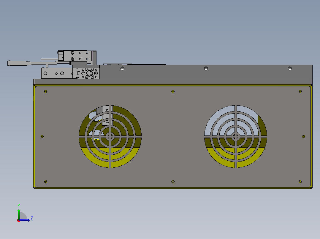 FPC折弯治具SW18可编辑左视图