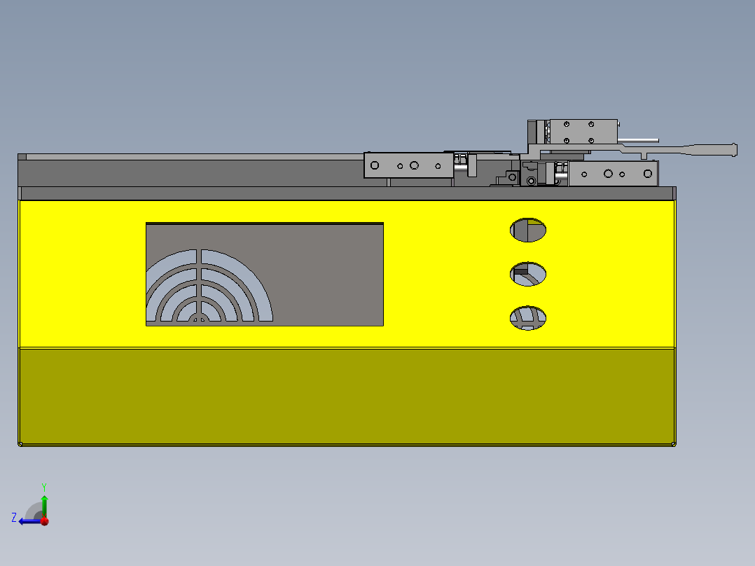 FPC折弯治具SW18可编辑右视图